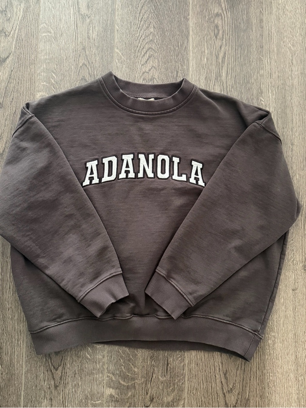 Adanola • Women’s Varsity Sweatshirt • Coffee Bean